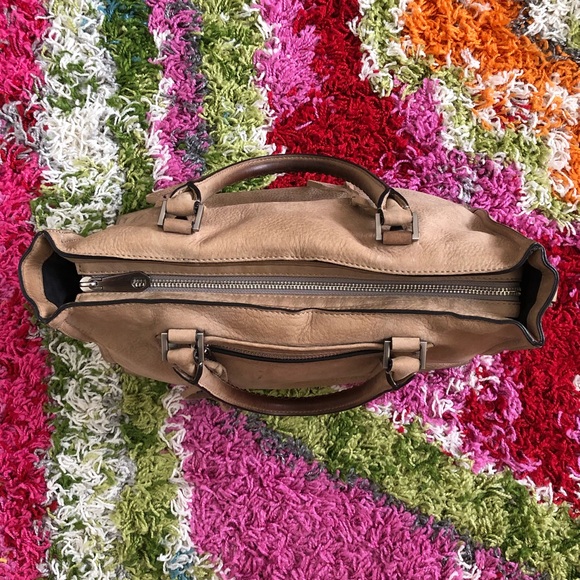 Rebecca Minkoff Regan Satchel purse, taupe - Picture 7 of 16